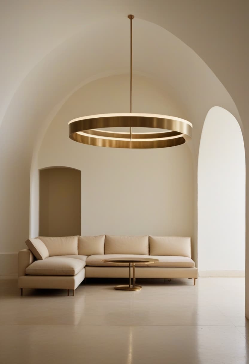 Axis chandelier — A constellation that turns, slowly.