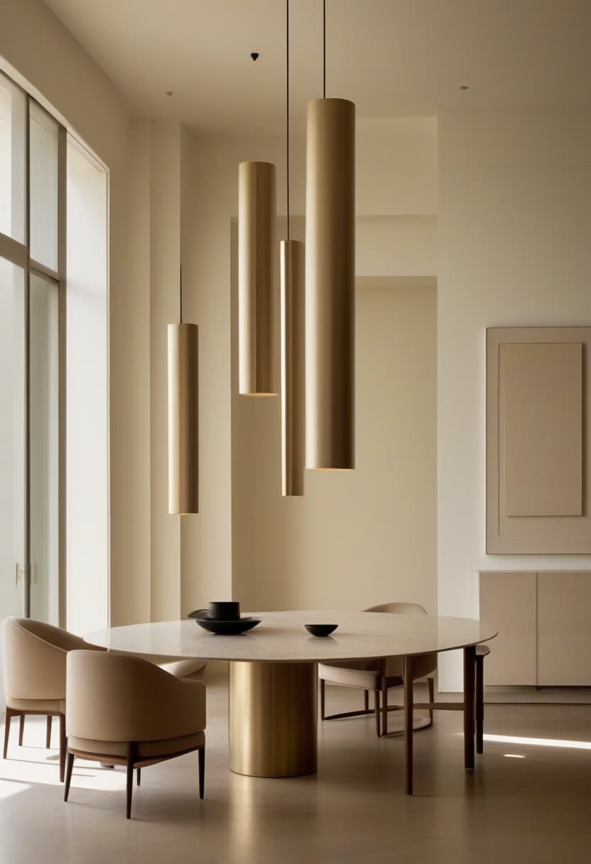 Eclipse chandelier — Architecture, levitating.