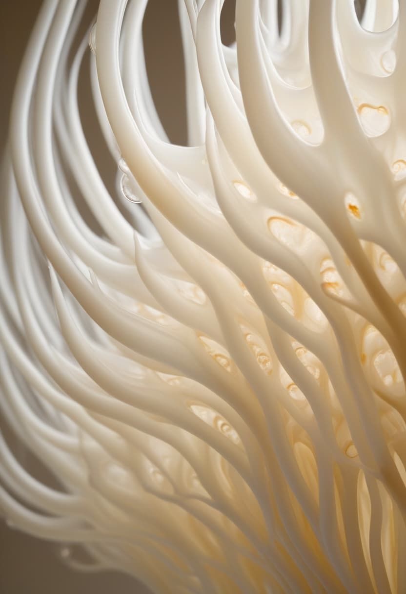 Material study of the Mira chandelier.